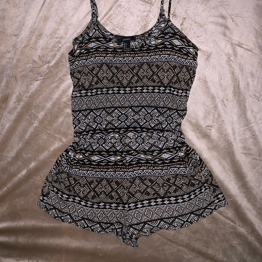Patterned jumpsuit
